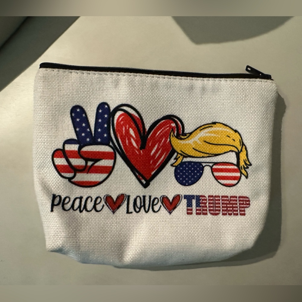 Trump Graphic Pouch. NWOT - Picture 2 of 3